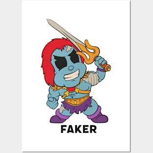 Adorable Faker He Man Toy 1980 Posters and Art